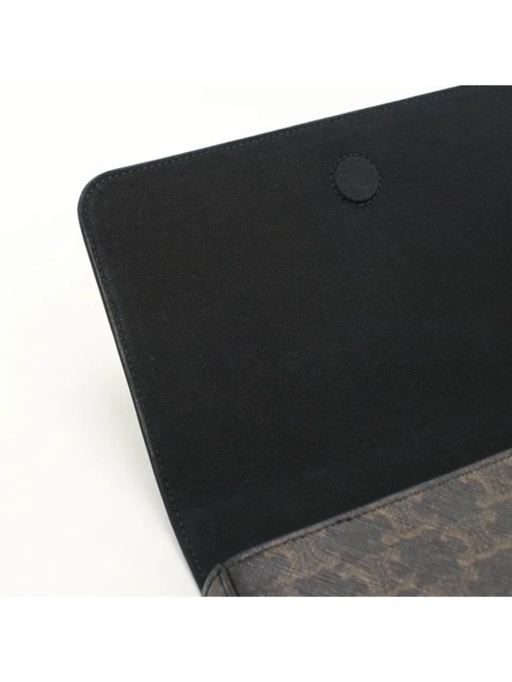 Celine Flap Messenger Bag Triomphe Canvas
